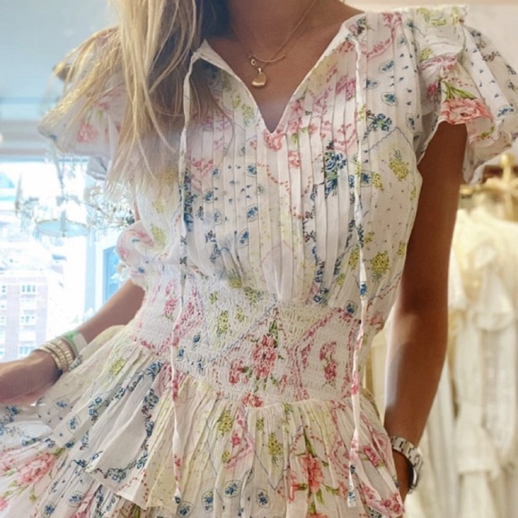 Loveshackfancy Multi-color Audette Dress - Picture 4 of 7